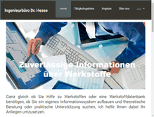 Tablet Screenshot of ing-drhesse.de